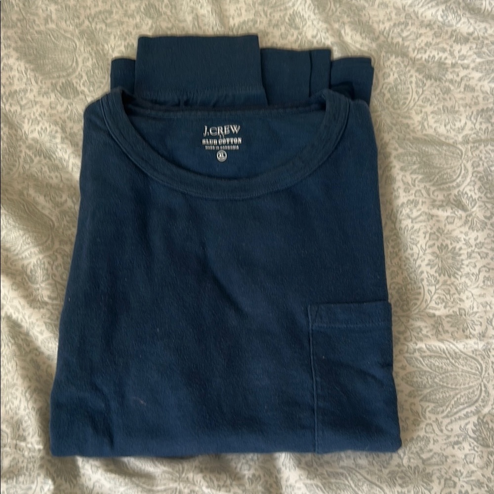 J.Crew Navy Cotton Tee
